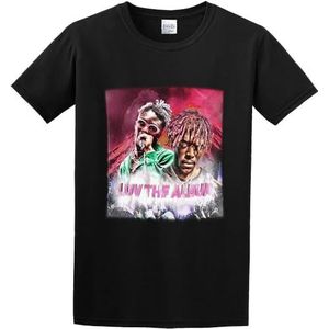 Men's Lil Uzi Vert Regular Fit T Shirt overhemden(Small)