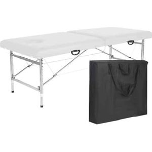 CQCCQ Draagbaar opvouwbaar schoonheidsbed, in hoogte verstelbaar schoonheidsmassagebed met hoofdgat, tatoeagebed, therapiebed, geschikt for spa-salon, tatoeage-schoonheid(Color 4)