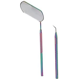 Lash Extension Separator, Kleurrijke Comfortabele Handgreep Herbruikbare Lash Lift Mirror Tool voor Salon voor Professionals