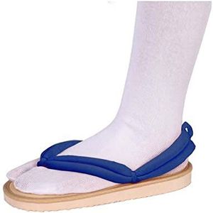 QYIFIRST Kimetsu no Yaiba Giyu Tomioka Cosplay Clogs schoenen slippers sandalen voor kostuum koningsblauw heren dames 43 (binnenlengte 26 cm)