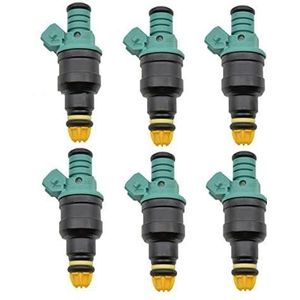 Brandstof Benzine Injectorsproeier 6 Stuks Brandstofinjectoren Voor BMW 3.0L M3 2.5L 323i 525i E36 E34 M50 S50 0 280 150 415 0280150415 Brandstofinjectorsproeiersproeiersproeier