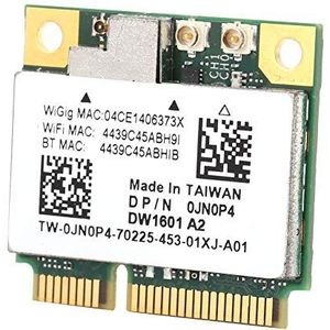 Half Mini Wireless Card, 2.4G/300 Mbps Half Mini Wireless Card WiGig 802.11ad voor Bluetooth4.0 Netwerkkaart QCA9005 DW1601