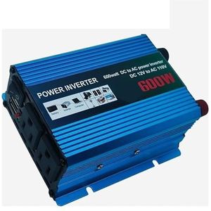 600W1200W2000W Auto-omvormer DC12 tot 110 for thuis, camper en off-grid zonnesystemen(1200W)