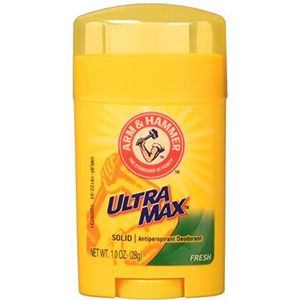 Arm & Hammer Ultra Max antiperspirant/deodorant, Fresh Invisible Solid, net wt 3.0 oz, (1.0 oz/stick) by Arm & Hammer