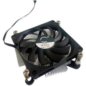 Ultradunne all-in-one industrieel gestuurde CPU-koellichaam met stille 8010-ventilator en 115x platform