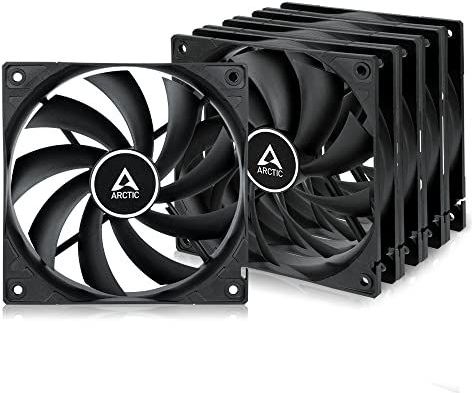 Arctic - F12 PWM - Ventilator - Zwart - 5 Pack - 120 mm