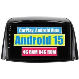 RoverOne Auto Stereo CarPlay Hoofd Unit voor Renault Koleos 2008 2009 2010 2011-2016 Android Auto Touchscreen Sat Navi Bluetooth WiFi Radio Speler