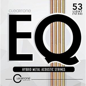 Cleartone EQ Hybrid Metal Acoustic Strings 12-53 · Western Gitaar Snaren