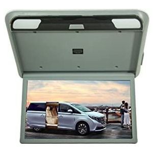Draagbare dvd-speler voor videospelers op hoofdsteunen in auto's 1080P 19 Inch Auto Monitor Hd Lcd-scherm Auto Plafond Tv Camper Dak Mount Display MP5 Draagbare Multimedia auto Video Playe met HD-rote