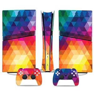 Voor PS5 PRO Skin Digital Edition Console En Controller Vinyl Cover Skins Wraps Krasbestendig, Compatibel Met Voor PS5 Digital Edition Pro 05309 Geen Schuimvorming Bubbelvrij