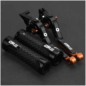 Voor Honda CBR400 NC17 NC19 NC22 NC23 NC29 NC30 NC31 Alle Jaar Motorfiets Verstelbare Rem Koppeling Hevels Stuur Grips Ends (Ontwerp Q)