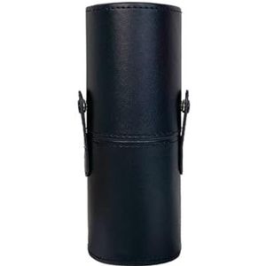 Kanviensl Make-up Borstelhouder Reizen Borstels Case Tas Cup Opslag Stofdicht voor Vrouwen, Zwart, Zwart