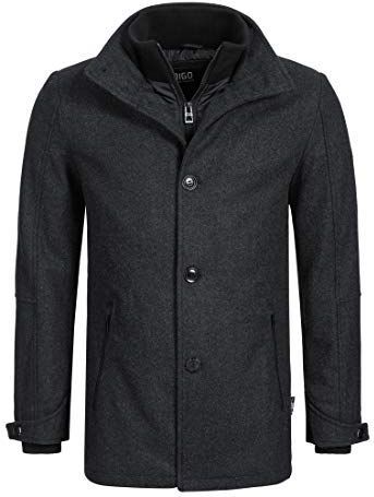 INDICODE JEANS Tussenjas 'Brittany'  donkergrijs