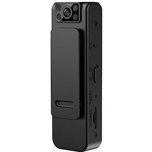 Mini Camera Video Audio Recorder Conferentie Outdoor Sport Loop Opname Magnetische Backclip Fiets Camera HD camera (Color : Add 64GB, Size : With wifi)