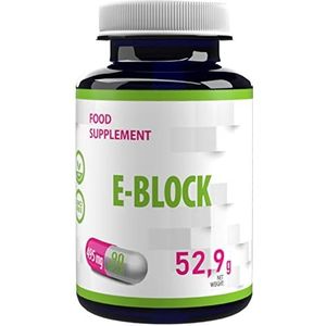 E-Block Oestrogeenblokker (Zegepalm, Calcium D-Glucaraat) 90 veganistische capsules, in laboratorium getest, hoge dosering, niet GVO