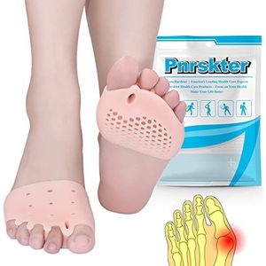 Teenspreider - Gel Teencorrector - 4 Stuks - Voor Verlichting van Voetpijn - Hallux Valgus