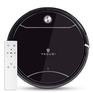 Yaqubi 3 in 1 - Robotstofzuiger - Robotstofzuiger met dweilfunctie - dweilrobot - Met afstandsbediening & laadstation