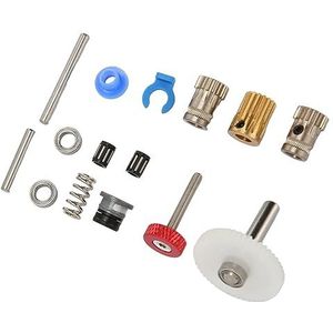Dual Gear Extruder Kit, Robuuste Geharde 3D-printerextruderkit voor Afdrukken