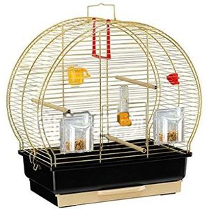 Vogelhuisjes Roestvrij Bird Steel Cage Big Parrot Cage Lijster Pigeon Villa Metal Bird Cage Portable Kleine Sized Vogels Kooi Pet Home Pet Products Flight Cage (Color : A)