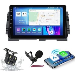 Android 14 Autoradio Navi voor N-issan Kicks Micra P15 (2016-2020) 9 ""Screenradio met draadloze carplay Android Auto GPS Navigatieondersteuning Bluetooth 5.0 HIFI FM 5G-WiFi SWC MIC,M300s