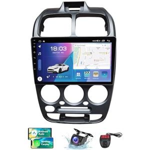 Android 13 QLED Autoradio voor Hyundai Accent 2 LC2 1999-2012 - Ingebouwde DSP/Carplay/Android Auto - Camera + DVR - 9 inch 2 Din - Stuurbediening - FM AM RDS DAB Radio - BT 5.0(NF-7)