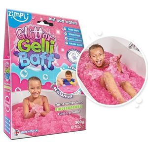 Princess Pink Glitter Gelli Baff smurriebad, 300 g