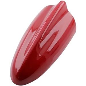 Audio- & videoantennes voor auto Super Shark Fin Antenne Universele Antenne FM/AM Auto Styling Geschikt Voor Fiat Bravo Panda Stilo Croma Auto-antenne(Deep Red)