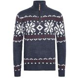 Gebreide Trui - Antiek Koper - Katoen - Regular Fit