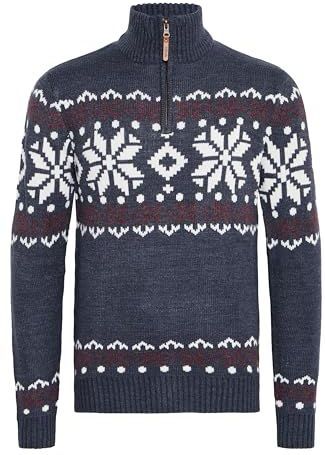 Gebreide Trui - Antiek Koper - Katoen - Regular Fit