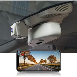FITCAMX Dash Cam Compatibel met Mercedes-Benz GLS 2020-2025 (X167) (Model D), auto 4K voor GLS 450 580 4MATIC UHD Video WiFi Stealthy Fit G-sensor Eenvoudig te installeren met 64GB-kaart