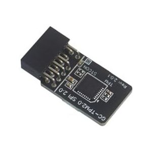 YUGSHNKFC Beveiligde PC Moederbord Aansluiting Board Voor TPM2.0 SPI 2.0 (12 1) Adapter Board Vertrouwde Computer Enhancement