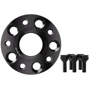 2 Stuks Voor 3-serie G20 G21 G28 2018-2024 Auto Hub Centric Zwarte Gesmede Wielafstandhouder 15 20 25 30 35 Mm 5x112 66.6 M14 X 1.25 Velgenspacers(4pcs 35mm)