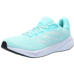 adidas Women's Response Running Sneaker, Semi Flash Aqua/Zero Metallic/Purple Tint, 6.5