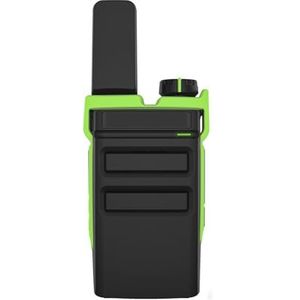 Eén Sleutel Tot Frequentie Draadloze Walkietalkies For Buiten, Hoog Vermogen, Civiele Handhelds For Hotelbouwplaatsen Heldere Spraakoverdracht(Green)