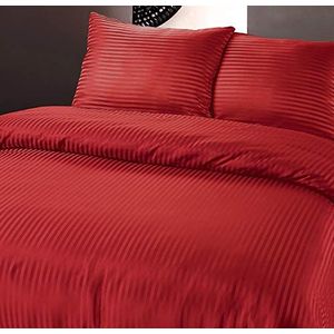 Zensation Dallas - Dekbedovertrek Hotel - 240x200/220 - Rood