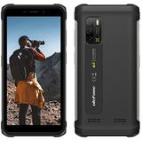 Ulefone Armor X10 Pro Outdoor smartphone zonder abonnement, 20 MP-onderwatercamera, Helio P22 4 GB + 64 GB, 5,45 inch, IP68 waterdichte mobiele telefoon, Android 11, 5180 mAh accu, 3 kaartsleuven, gezichtsontgrendeling, NFC, zwart