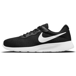 NIKE Tanjun heren Hardloopschoenen, zwart wit barely volt zwart, 38.5 EU