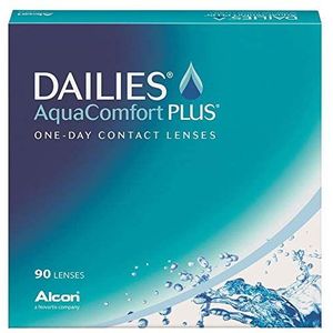 Dailies AquaComfort plus doos met 90 stuks, radius: 8.7, diameter: 14.0, dioptrie: -3,75
