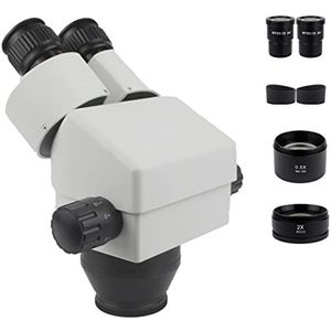 microscoop accessoires kit slide voorbereiding camer Verrekijker Microscoop Vergroting Continu Zoom 7X-45X Stereo Microscoop Hoofd WF10X/20mm Oculair microscoop accessoires