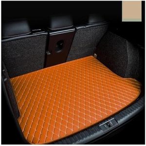 Auto Kofferbakbeschermer Kofferbakmat Voor KIA Voor Niro 2017 (Ultimate Edition) Auto kofferbakmat laadvloerbedekking binnenbekleding(SIGLE BROWN)