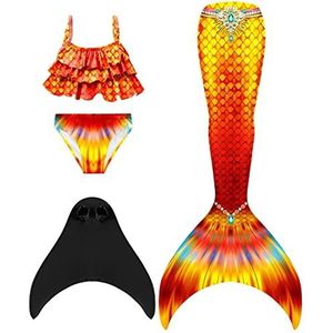 Shepretty Zeemeermin Tail Bikini Zwemkleding Meisje Role Play Kleding,DH02-120