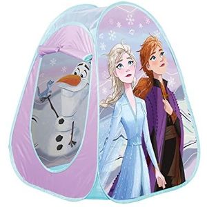 John WE Care Pop-up speeltent, origineel rPET Frozen Frozen met draagtas, ruimtebesparend en licht