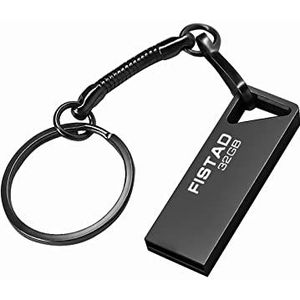 USB-stick 32 GB geheugenstick USB 3.0 flash drive waterdicht USB 32 GB metalen pen drive 32 GB draagbare USB-stick 32 GB voor laptop/PC/auto etc