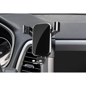 Telefoon Auto -mount, Compatibel met Alfa Romeo 147 156 159 166 4C Disco, telefoonhouder voor autoberouten,A-black