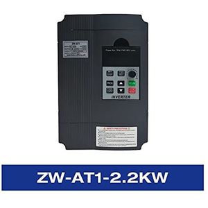 Variable Frequency Drive Vfd Omvormer VFD 1.5KW / 2.2KW Frequentieomvormer ZW-BT1 3P 220V Uitgangsfrequentieomvormer Vfd Variabele frequentieaandrijving for Spindle Motor Speed Control(2.2KW XSY-AT1)