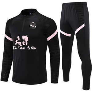 2324-2526 Voetbal trainingspak voor heren en volwassenen, Home Voetbal trainingspak Sportkleding Ademend Herenpak, Lopende Kostuums voor Voetbaluniformen,A,L
