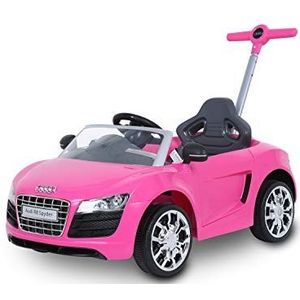 Rollplay Audi Push Car roze