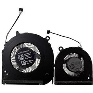 Laptopkoeler CPU + GPU-ventilator voor dynabook GX50L-K EX50L-K KA NS65C11-20G06-serie