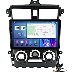 Android 14 Auto Stereo Radio voor M-itsubishi Colt Plus 2007-2012 GPS Navigatie 9In Touchscreen Media Player Video Ontvanger Ondersteuning Wifi 4G DSP Carplay,M100s