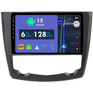 RoverOne Autoradio GPS voor Renault Kadjar 2015 2016 2017 Carplay Android Auto Stereo Hoofdeenheid Bluetooth WiFi Radio Speler Sat Navigatie